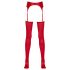 NO:XQSE - set reggicalze lucido - rosso