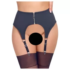 Cottelli - reggicalze opaco nero - M