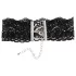 Cottelli - colletto in pizzo di similpelle, accessorio per costume BDSM
