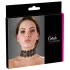Cottelli - Collare in pizzo con perle e strass - nero
