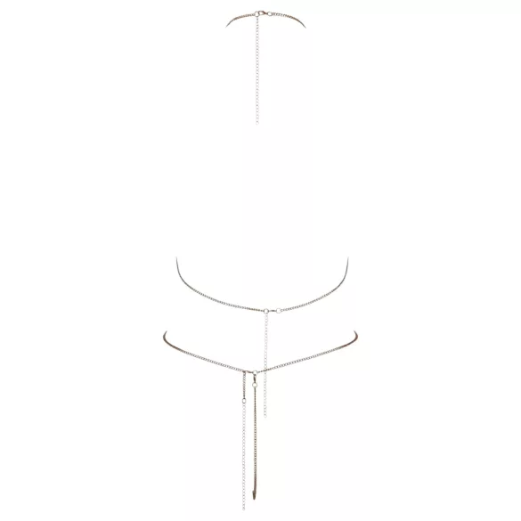 Cottelli - Bikini a catena con strass - argento