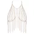 Cottelli - body chain regolabile - colore oro