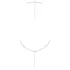 Cottelli - body chain regolabile - colore oro