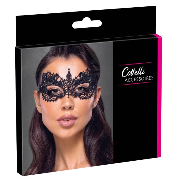 Cottelli - maschera in pizzo (nera)