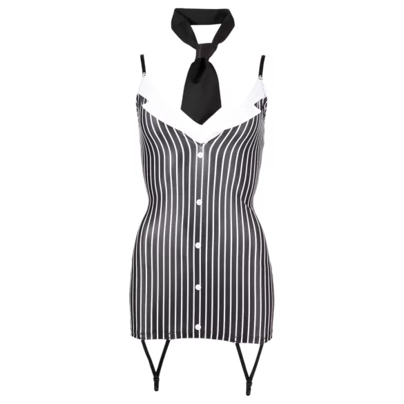 Cottelli - costume da segretaria a righe - M