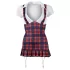 Cottelli - Completo da scolara a quadretti, costume sexy - M