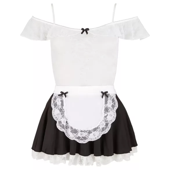 Cottelli - Costume da cameriera sexy in pizzo - XL