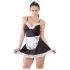 Cottelli - costume da cameriera con grembiule - nero bianco - L