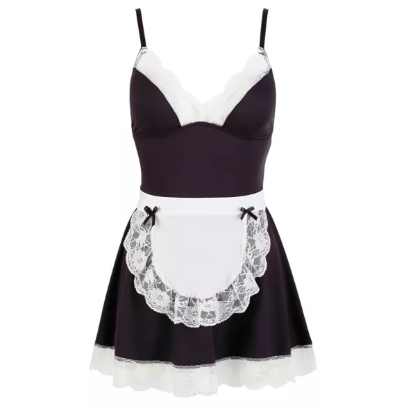 Cottelli - costume da cameriera con grembiule - nero bianco - L