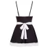 Cottelli - costume da cameriera con grembiule - nero bianco - L
