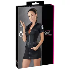Cottelli Police - costume poliziotta - abito nero - M