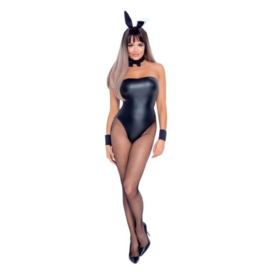 Costume da Coniglietta Sexy Lucido Cottelli (Set di 5 pezzi) - L