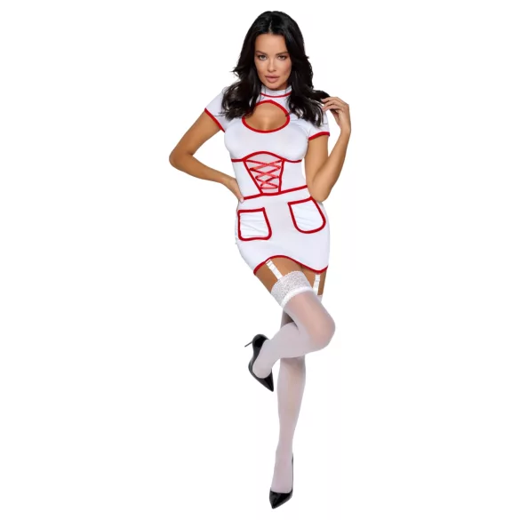 Cottelli - sexy costume da infermiera (bianco) - M