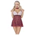 Cottelli - costume da studentessa - rosso e bianco
