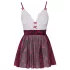 Cottelli - costume da studentessa - rosso e bianco