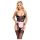 Cottelli - Costume cameriera trasparente (nero-rosa) - L