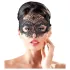 Cottelli - Maschera effetto pizzo ricamata - nero