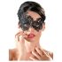 Cottelli - Maschera ricamata asimmetrica (nero)