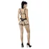 Cottelli - body harness lingerie set - nero - S/L