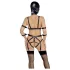 Bad Kitty - set lingerie con maschera - nero