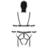 Bad Kitty - set lingerie con maschera - nero - L