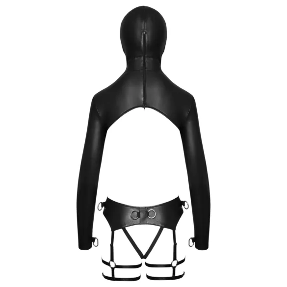 Bad Kitty - Set di lingerie BDSM (nero) - M