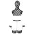 Bad Kitty - Set BDSM in pizzo (nero)