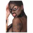 Bad Kitty - set BDSM rete trasparente con frusta - nero - L
