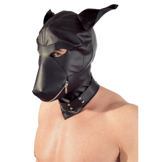 Maschera per cani - nera (S-L)