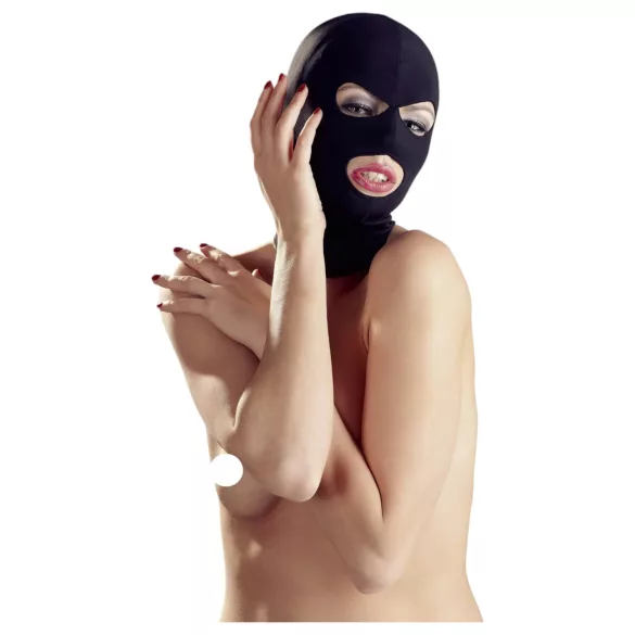 Bad Kitty - maschera bondage con apertura bocca e occhi