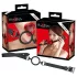 Bad Kitty - bavaglino con anello in silicone - nero