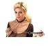 Bad Kitty - collare con cuore e guinzaglio in metallo (nero)