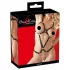 Bad Kitty - body nero con bretelle e borchie (S-L)