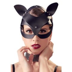   Bad Kitty - maschera da gattino in ecopelle con strass - nero (S-L)