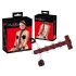 Bad Kitty - Set da bondage collo rosso-nero