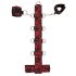 Bad Kitty - Set da bondage collo rosso-nero