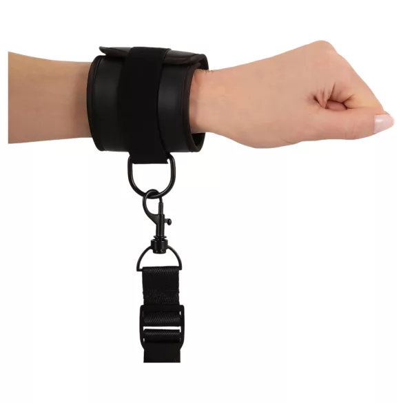 Vegan Fetish - set legami da letto - nero