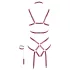Bad Kitty - body intero sexy - rete elastica - rosso