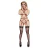 Bad Kitty - body intero sexy - rete elastica - rosso - L/XL