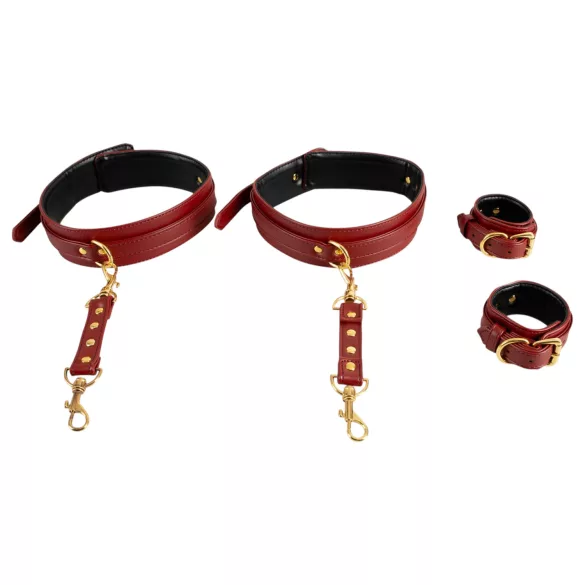 Bad Kitty - set manette per cosce - rosso