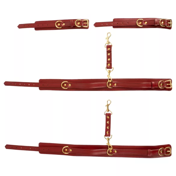 Bad Kitty - set manette per cosce - rosso