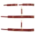 Bad Kitty - set manette per cosce - rosso