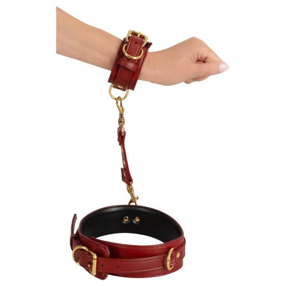 Bad Kitty - set manette per cosce - rosso