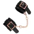 Bad Kitty - manette con catena - nero e oro rosa