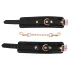 Bad Kitty - manette con catena - nero e oro rosa