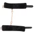 Bad Kitty - manette con catena - nero e oro rosa