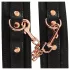 Bad Kitty - manette con catena - nero e oro rosa