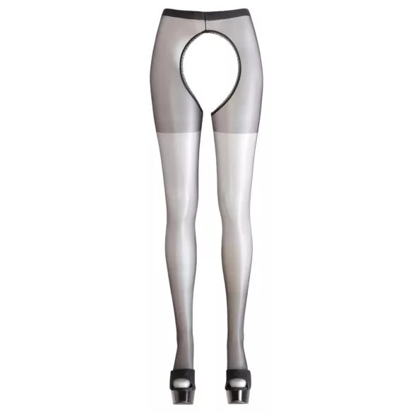 Cottelli - Collant sexy neri - L/XL