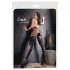 Cottelli - calze aperte con motivo (nero) - 2/S