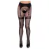 Cottelli Legwear - autoreggenti nere aperte (S-L)